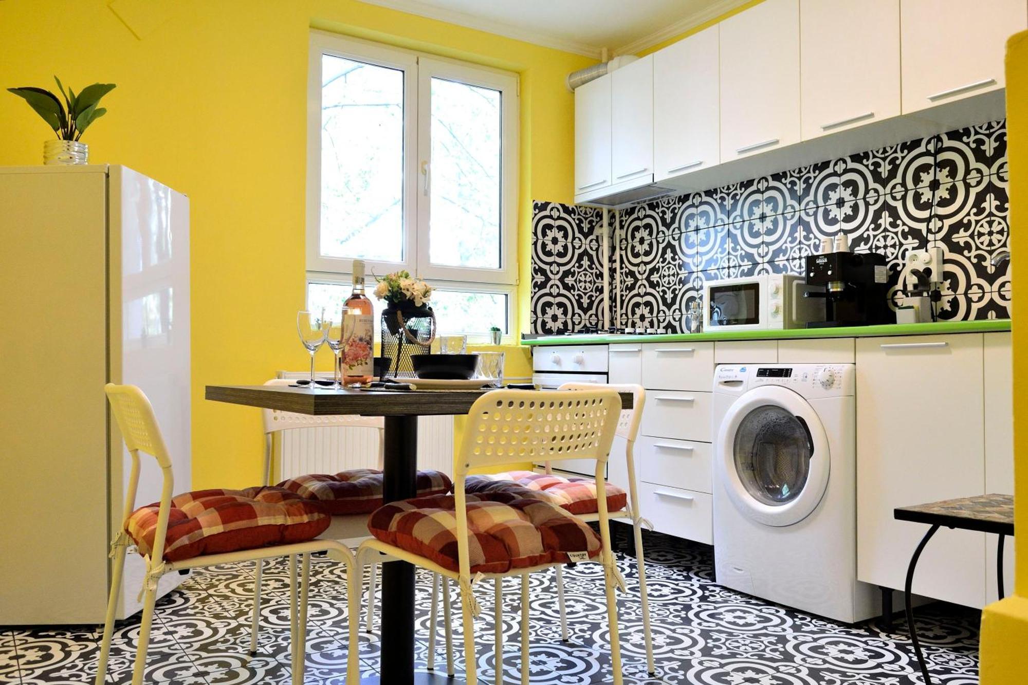 בוקרשט Cozy 2 Rooms Apartment Drumul Taberei מראה חיצוני תמונה